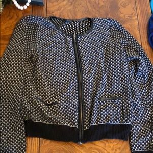 The Limited zip up cardigan